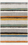 Lofty Machine Woven Rug, by Surya, 6'11.86" length x 5'2.99" width thumbnail