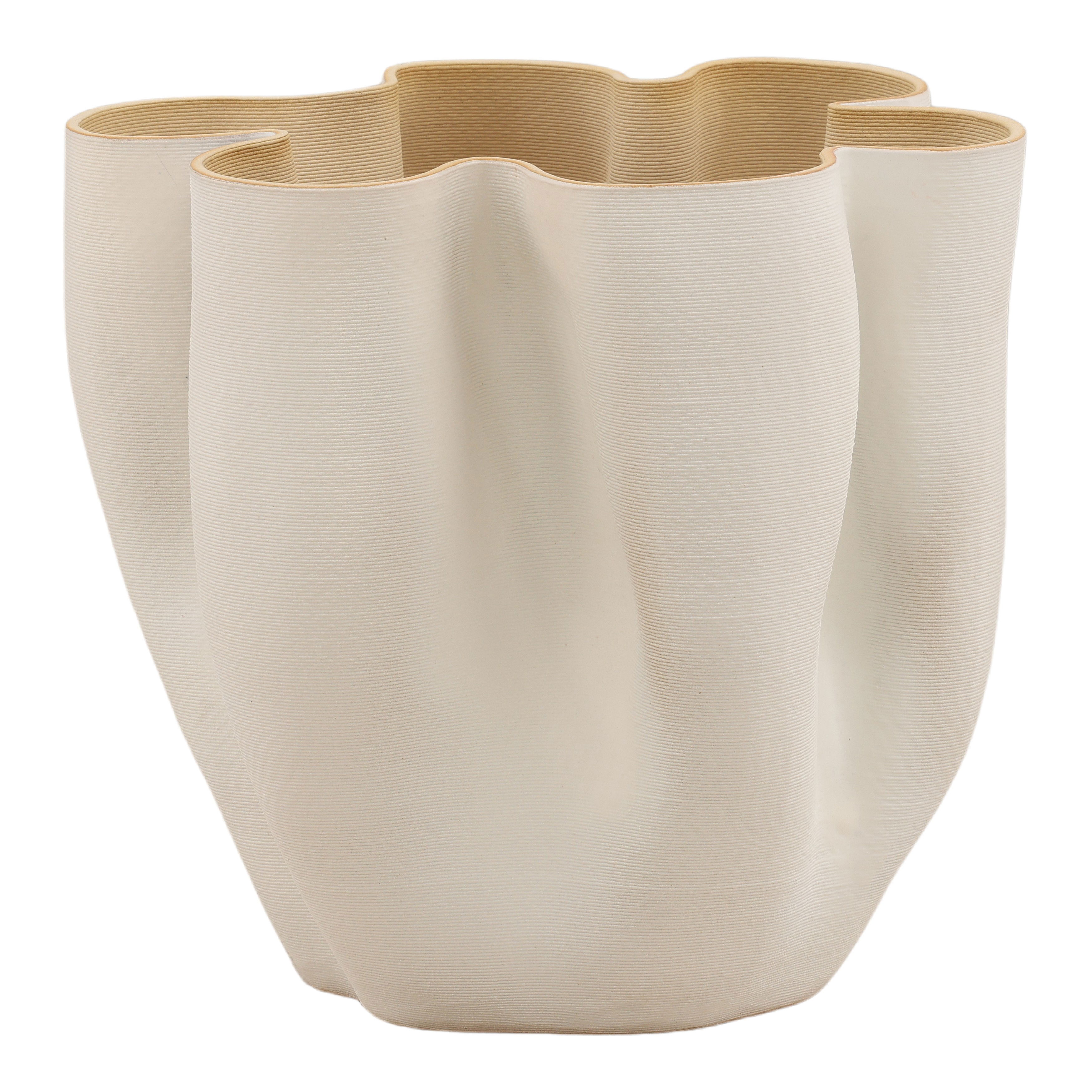 Honor Vase Cream large image 