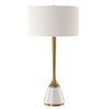 Avola White Marble Table Lamp thumbnail 4