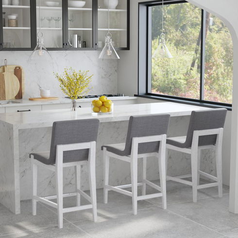Brazos Gray Counter Stool