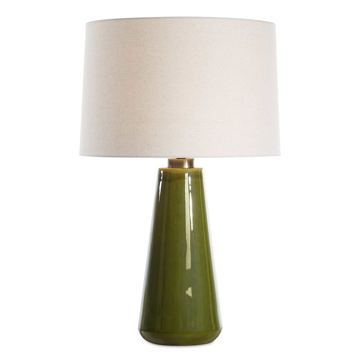 Kelley Moss Green Table Lamp, by Uttermost, 18" width x 28.75" height x 18" depth View 1