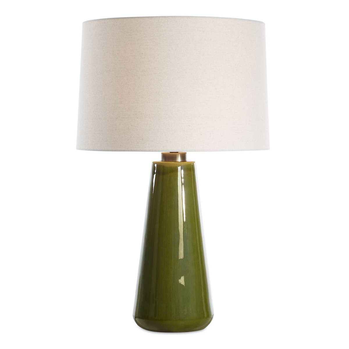 Kelley Moss Green Table Lamp, by Uttermost, 18" width x 28.75" height x 18" depth View 1