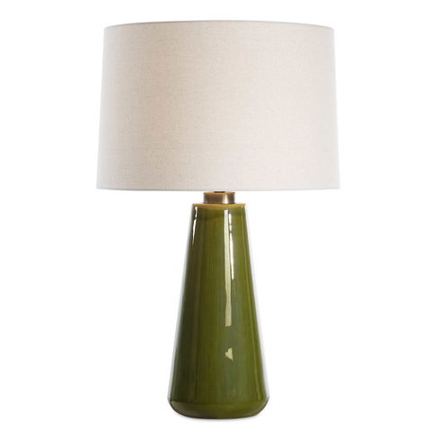 Kelley Moss Green Table Lamp