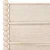 Marcellina Bed King Whitewash, by Dovetail, 80.5" width x 90" height x 87.3" depth thumbnail 8