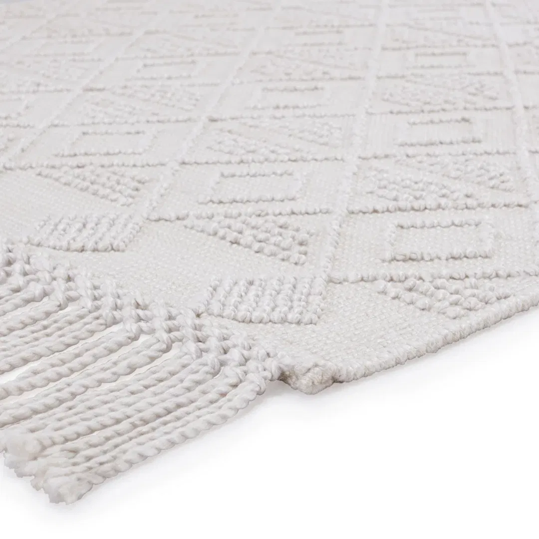 Jaipur Living Esma Indoor/ Outdoor Geometric White/ Ivory Area Rug 10'X14' large image 