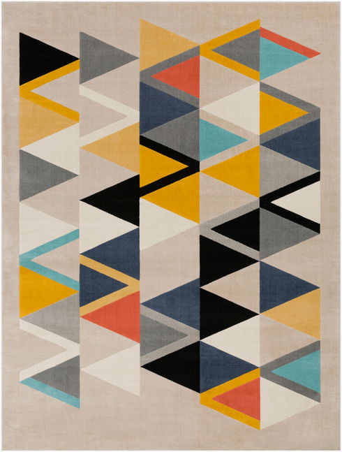 City Machine Woven Rug