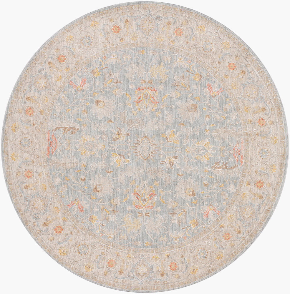 Avant Garde Machine Woven Rug, by Surya, 6'6.74" length x 6'6.74" width