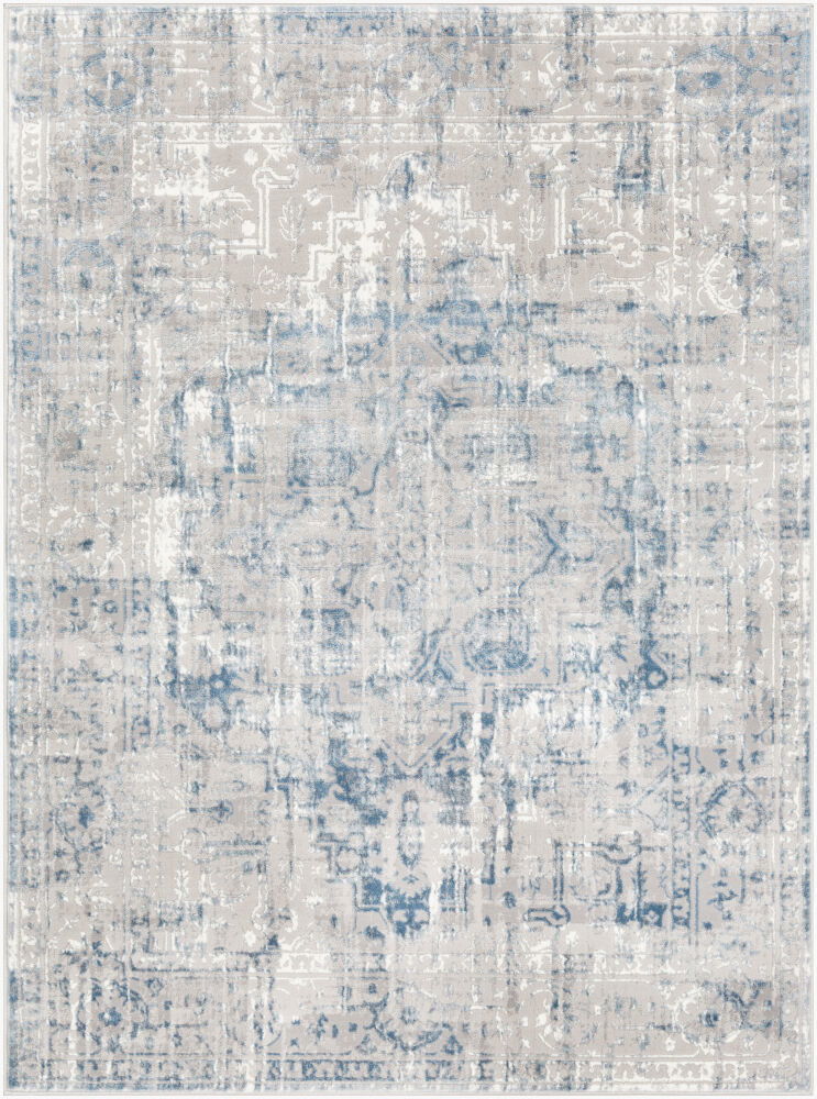 Katmandu Machine Woven Rug, by Surya, 7'2.61" length x 5'2.99" width