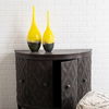 Jasse Large Yellowith Gray Ombre Glass Vase thumbnail 2
