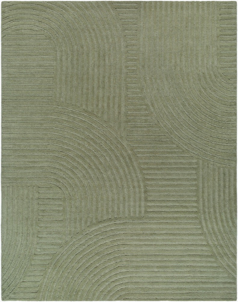 Brook Handmade Rug, by Surya, 1'6" length x 1'6" width