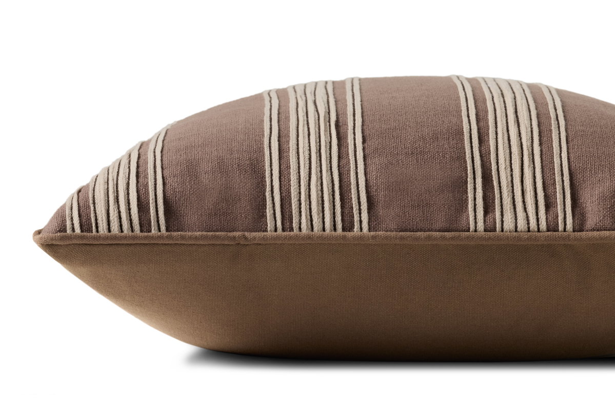 Chris Loves Julia x Loloi Verona Pillow, Decorative Pillow, 18" length x 18" width View 3