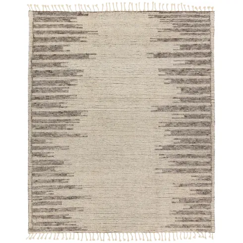 Jaipur Living Patra ALP05 Handknotted Solid Cream and Taupe Area Rug (5