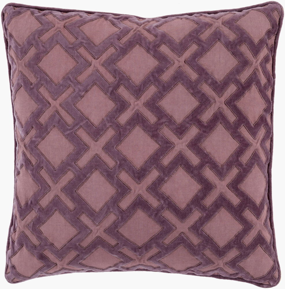 Alexandria Accent Pillow, Decorative Pillow by Surya, 18" length x 18" width