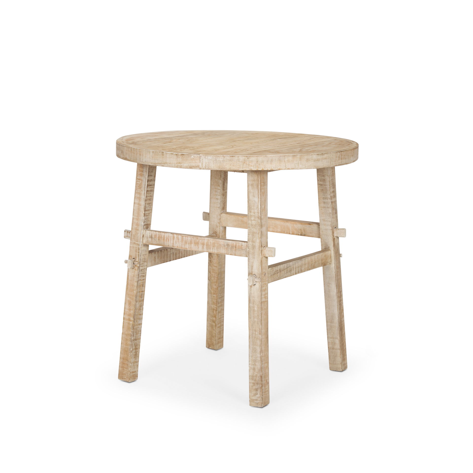Rosie Large Blonde Wood End Table large image 