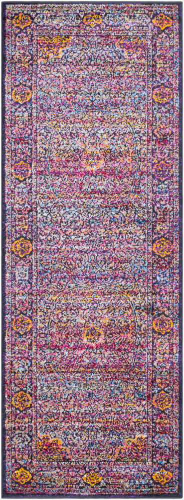 Alchemy Machine Woven Rug, by Surya, 7'2.61" length x 2'7.5" width