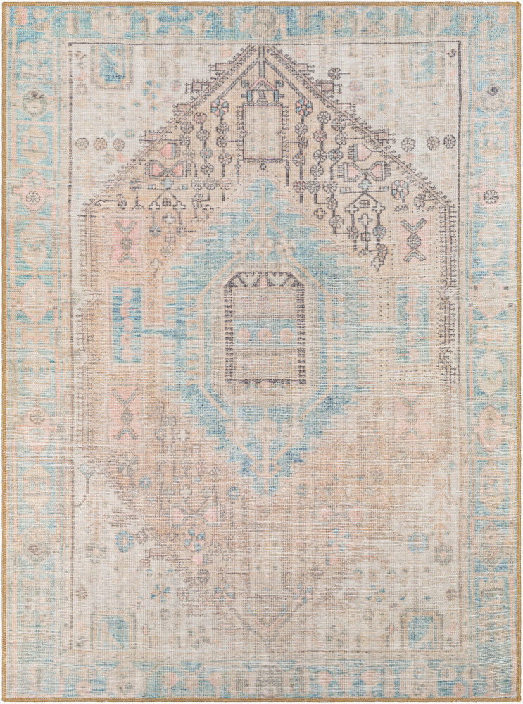 Alanya Machine Woven Rug, by Surya, 6'11.86" length x 5'2.99" width
