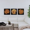 Kolini Teak Wood Wall Decor Set/3 thumbnail 1