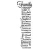 Family Quote Wall Decals, by York Wall, 1'6" length x 10" width x 1.6" depth thumbnail