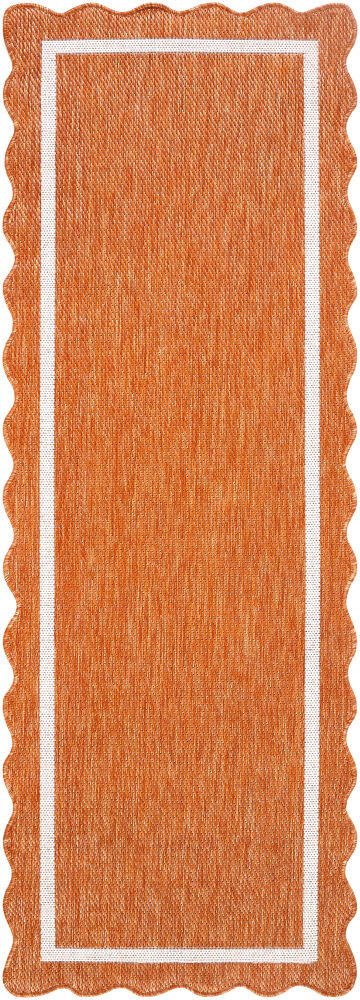 Miami Beach Machine Woven Rug, by Surya, 7'2.61" length x 2'7.5" width