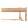 Hawthorn Small Bench Natural, Benche by Moe's Home, 48" width x 18" height x 17" depth thumbnail 4