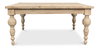 Jocelyn Coffee Table, by Sarreid, 3'3" length x 3'3" width x 1'6" height thumbnail 3