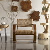 Rehema Natural Woven Accent Chair, by Uttermost, 30" width x 30" height x 30.7" depth thumbnail 6