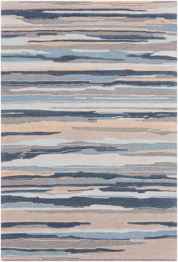 Vernier Handmade Rug, by Surya, 3' length x 2' width