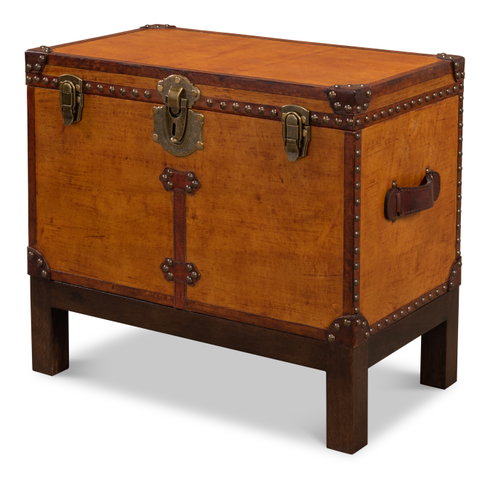 Abilene Leather Box W/Stand