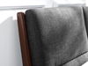 Park Avenue Queen Platform Bed with Fabric, Ruby thumbnail 6