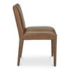 Calla Dining Chair Brown - Set Of Two, by Moe's Home, 20.5" width x 33.5" height x 23.5" depth thumbnail 6