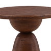 Amberlyn Bistro Table Brown, Dining Table by Dovetail, 36" width x 30" height x 36" depth thumbnail 3