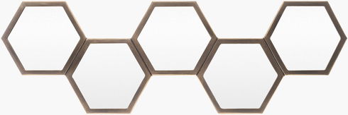 Honeycomb Accent Mirror