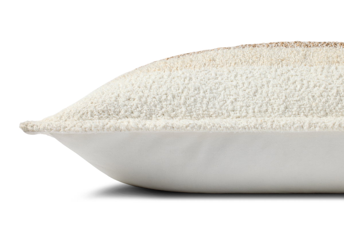 Brigette Romanek x Loloi Natural Pillow, Decorative Pillow, 13" length x 35" width View 2