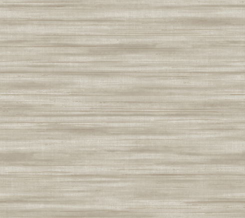 Brushed Linen Taupe Wallpaper