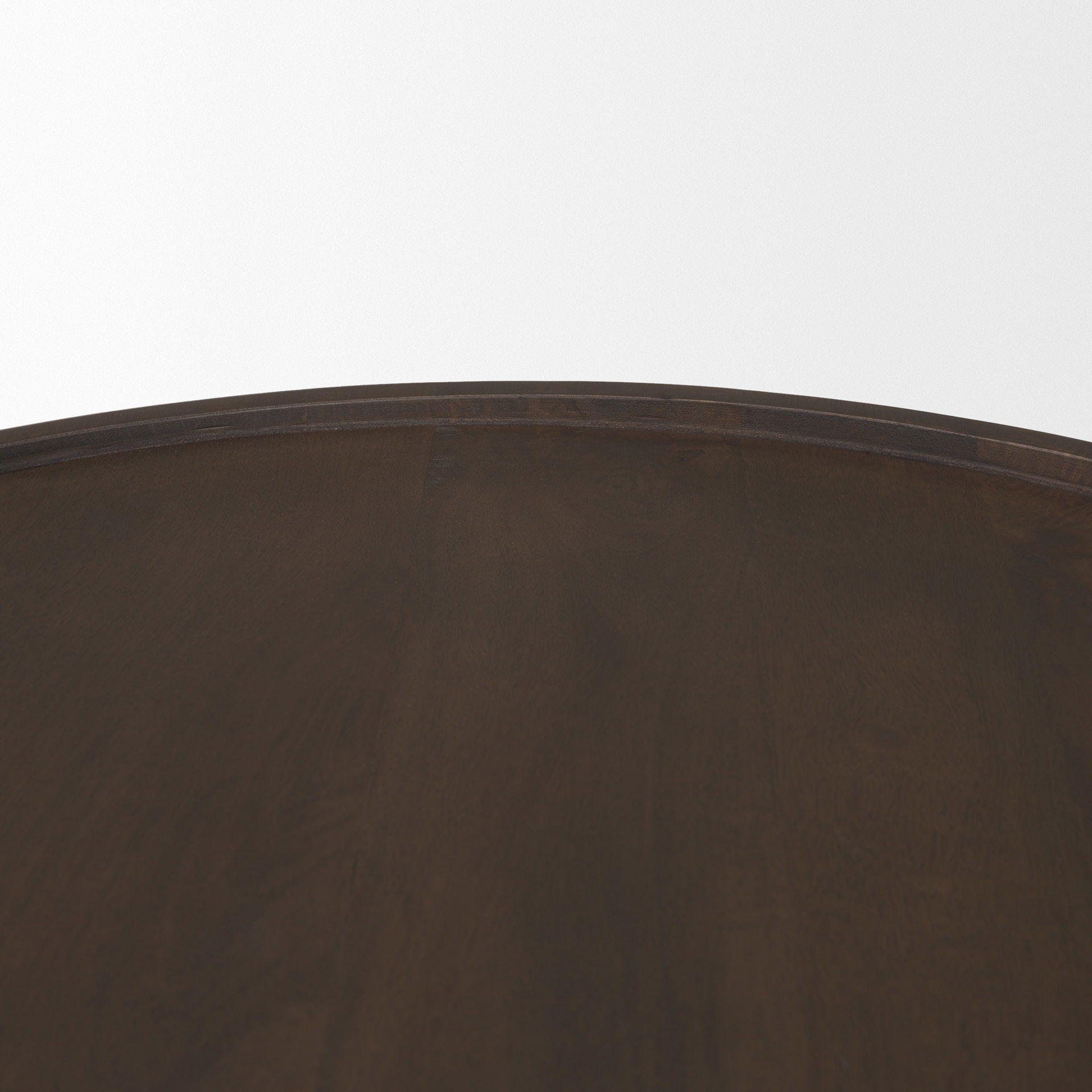Takoda Dark Brown Wood Tapered Drum Nesting Coffee Tables large image 