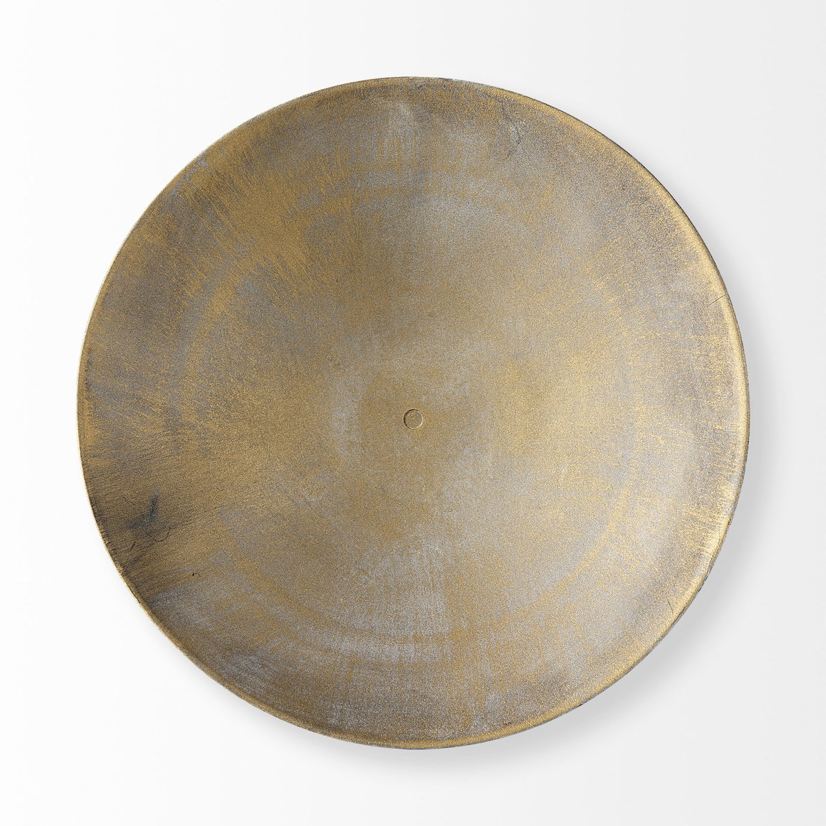 Chadwick II 13L x 13W Gold Metal Webbed Feet Bowl, Decorative Bowl by Mercana, 12.75" length x 12.75" width x 7" height View 6