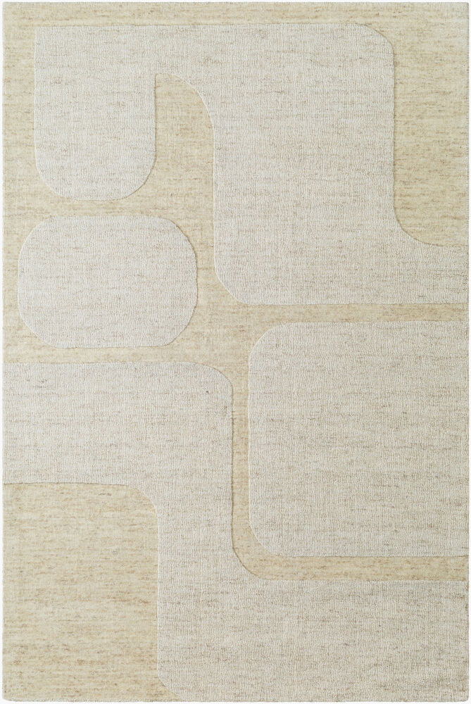 Mystique Handmade Rug, by Surya, 1'6" length x 1'6" width