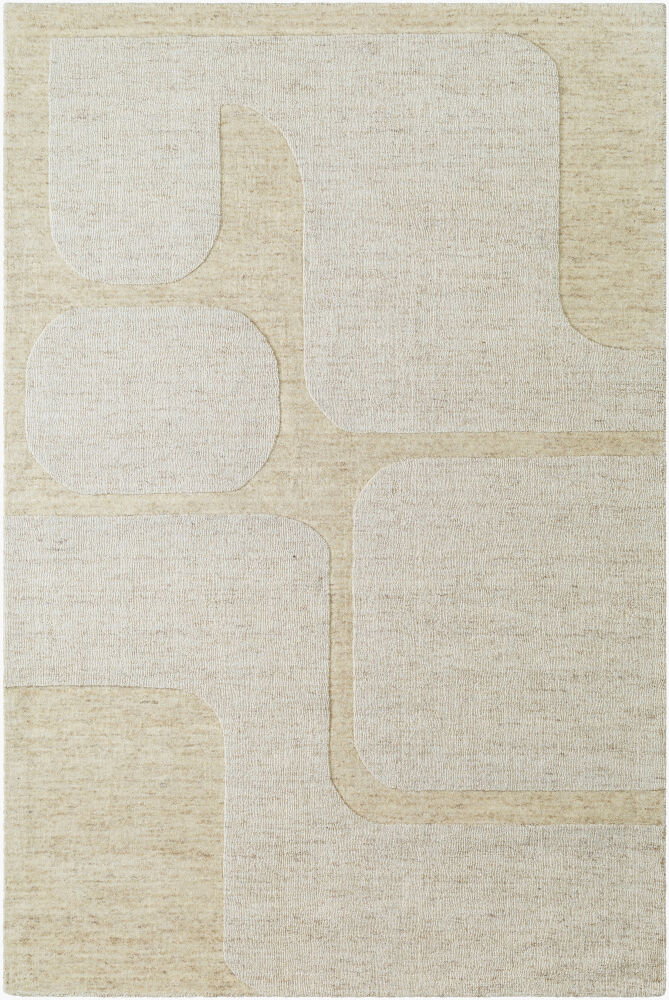 Mystique Handmade Rug, by Surya, 1'6" length x 1'6" width