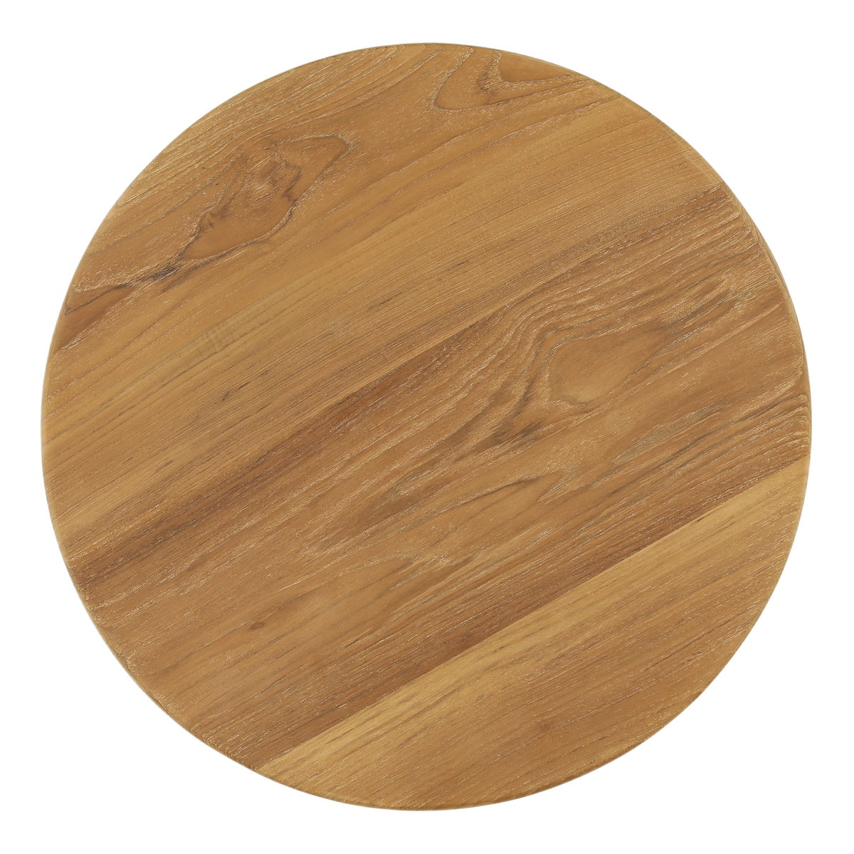 Phaedra Outdoor Side Table Natural, Side & End Table by Dovetail, 19.75" width x 20" height x 19.75" depth View 5