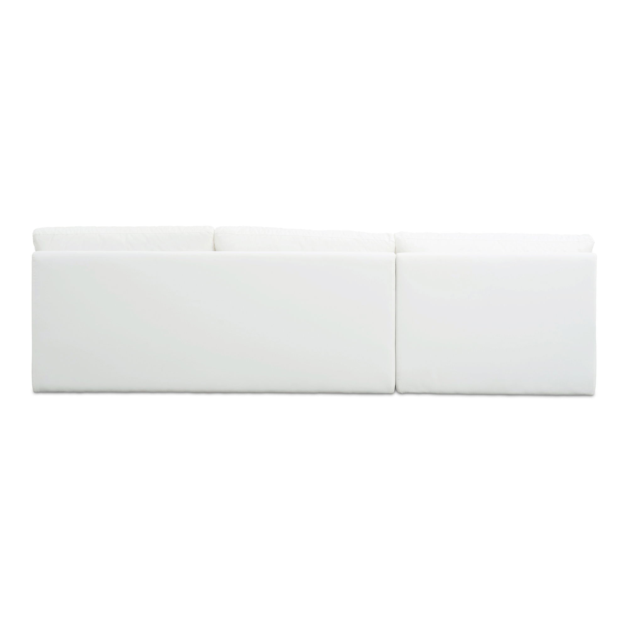 Miles Outdoor Modular 2 Piece White large image 