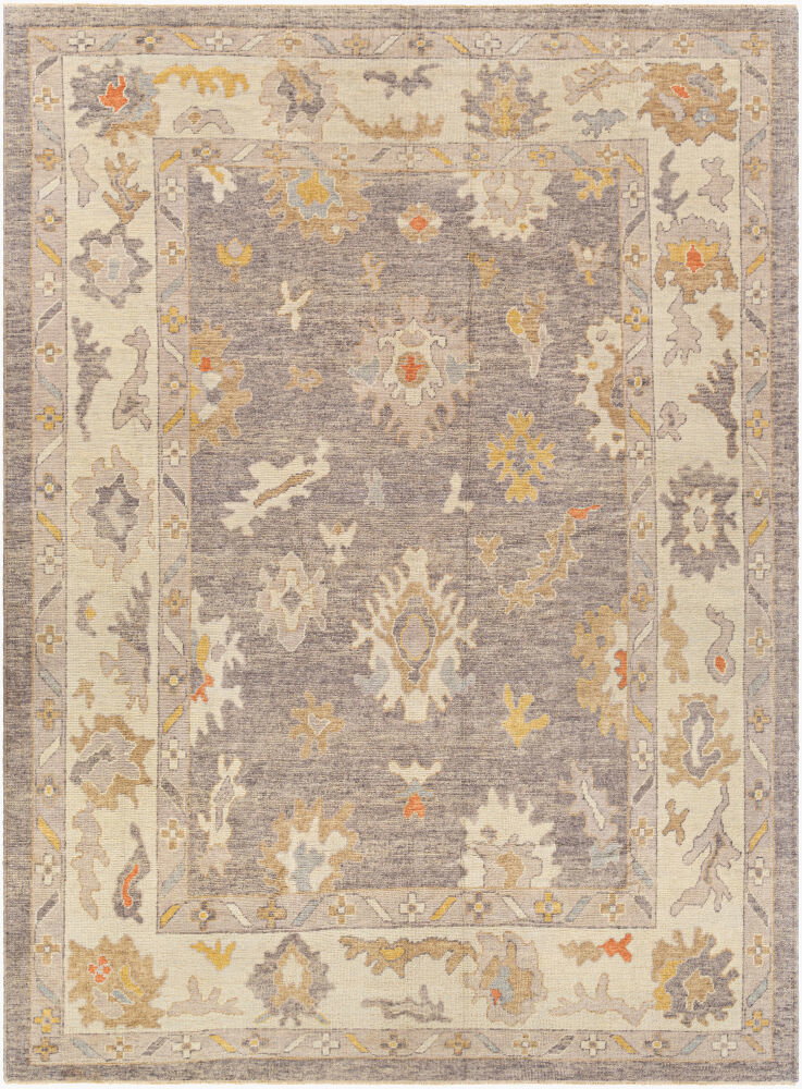 Antique One of a Kind Handmade Rug, by Surya, 12'5" length x 9'4" width