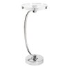 Waveney Nickel Drink Table, Side & End Table by Uttermost, 11.5" width x 24" height x 11.5" depth thumbnail 6