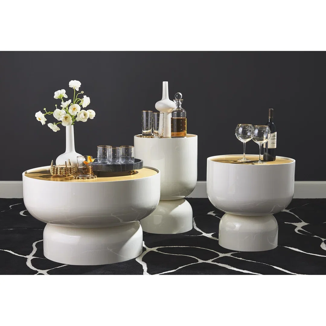 Three Kings Side Table-Sm, Side & End Table by Global Views, 30" width x 18" height x 30" depth View 5