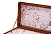 Norton Leather Tray  Croco Leather  Tan, by Sarreid, 1'6" length x 2' width x 2" height thumbnail 7
