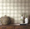 Watercolor Check Grey & White Wallpaper thumbnail 4