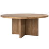 Harley Dining Table 60' Natural thumbnail 0