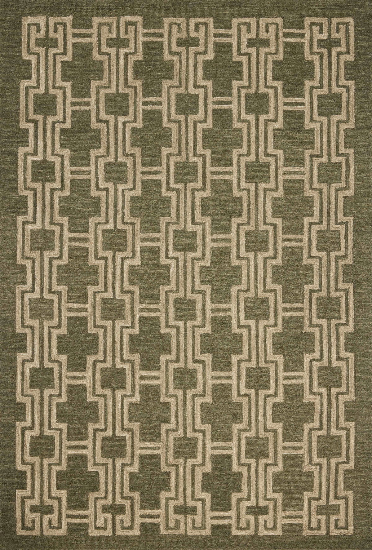Jeremiah Brent x Loloi Barrow Rug, 1'6" length x 1'6" width View 1