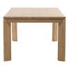Kirsten Dining Table Natural, by Dovetail, 87.8" width x 30.2" height x 41.5" depth thumbnail 3