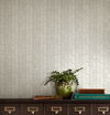 Fractured Herringbone Light Grey Wallpaper, by York Wall, 27' length x 2'3" width x 0.02" depth thumbnail 2