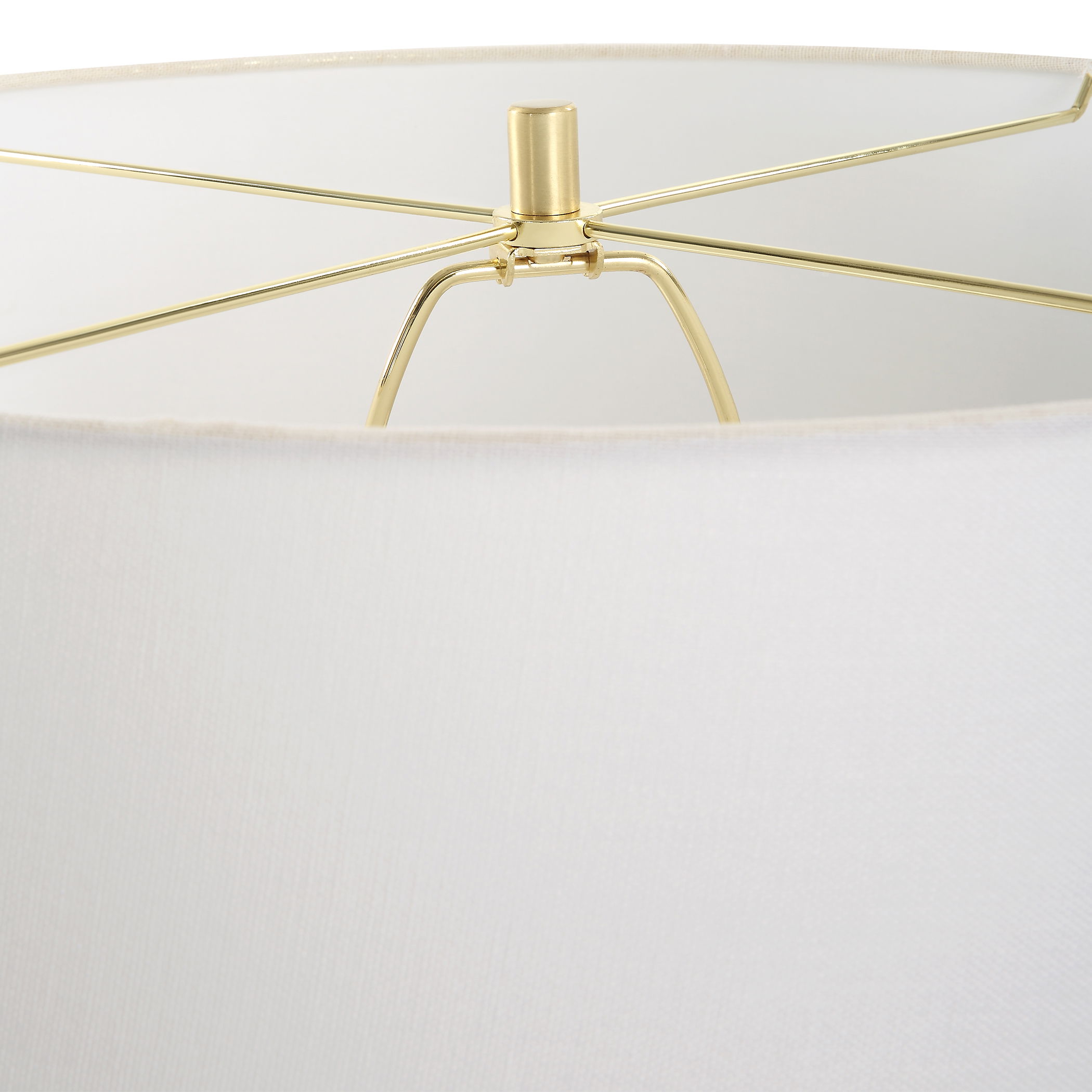 Adelaide White Table Lamp large image 